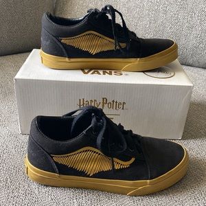 Vans Old Skool Harry Potter Golden Snitch Kids Size 3
